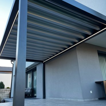 Inspirace Carport ARTOSI – hliníkový přístřešek pro auta
